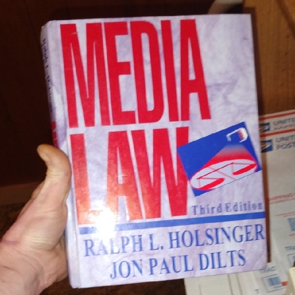 Bold Red Media Law Hardcover with Author Insights
